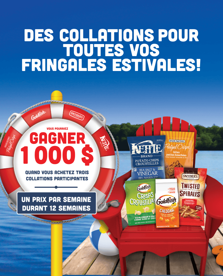 Des Collations Pour Toutes Vos Fringales Estivales!