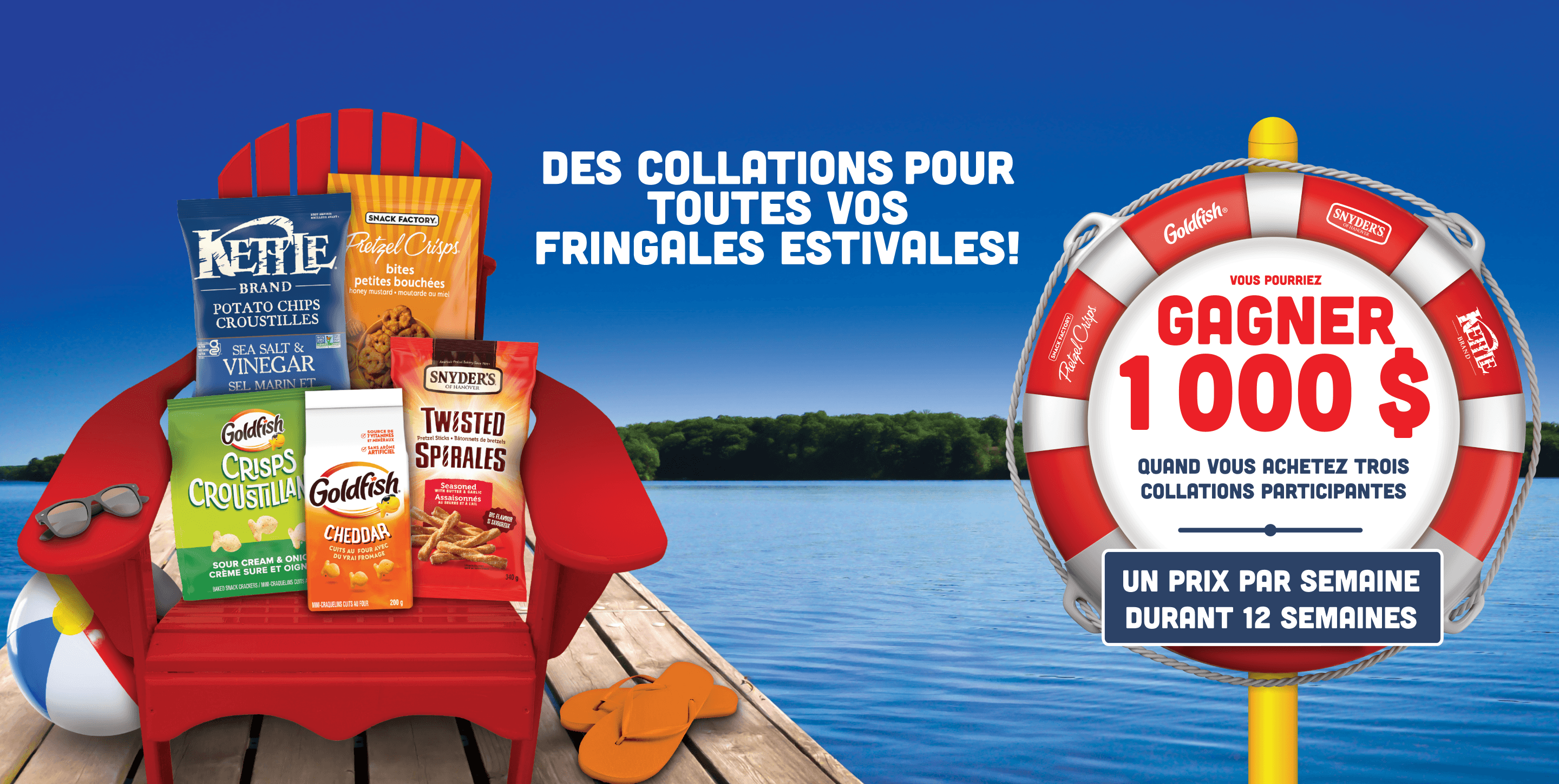 Des Collations Pour Toutes Vos Fringales Estivales!